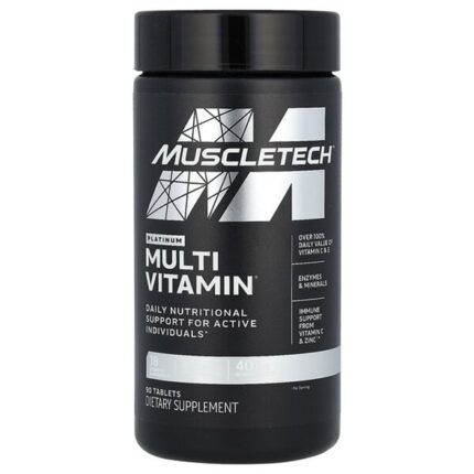 MuscleTech, multivitamínico platino (90 Caps).