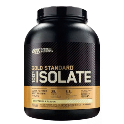 Gold Standard 100% Isolate 5 lb Optimum Nutrition.