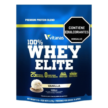 100% Whey Elite - Vitanas x 5 libras.